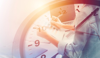 Location-independent time recording