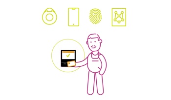 Whether classic or digital biometric - in any case always reliable and secure. Modern administration with different booking media